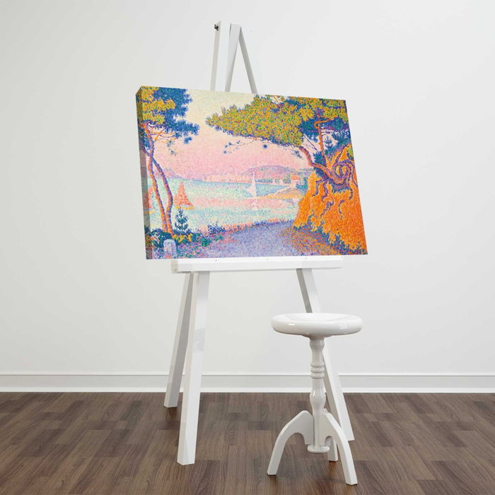 Wallity Lienzo Decorativo Gulf Juan de Paul Signac 45 x 70 cm
